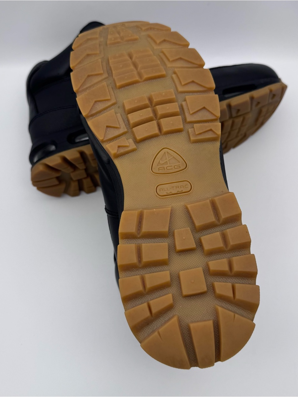 Nike Air Max Goadome ACG Black Gum Leather Boots 865031-017 Men Size 12 - Picture 10 of 12